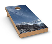 Thumbnail for CornHole Board Skin Decal Kit--Starry Mountaintop
