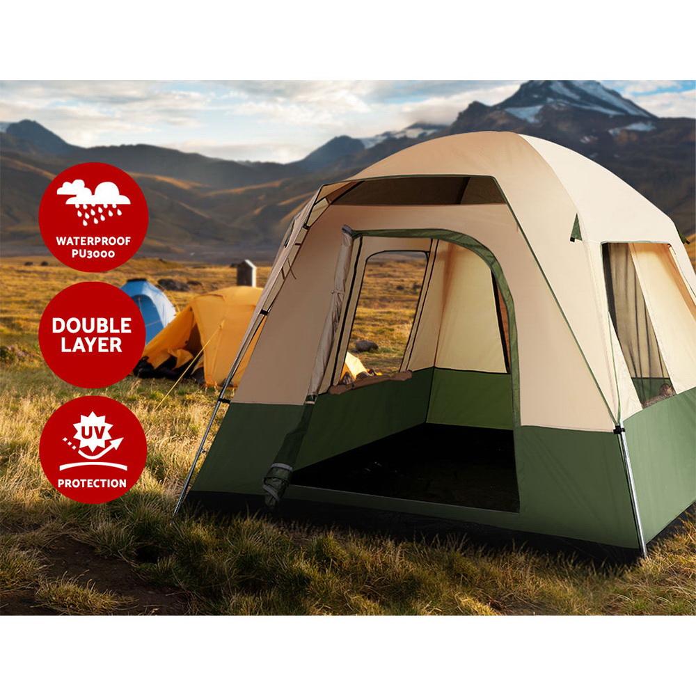 Weisshorn Family Camping Tent 4 Person