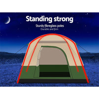 Thumbnail for Weisshorn Family Camping Tent 4 Person