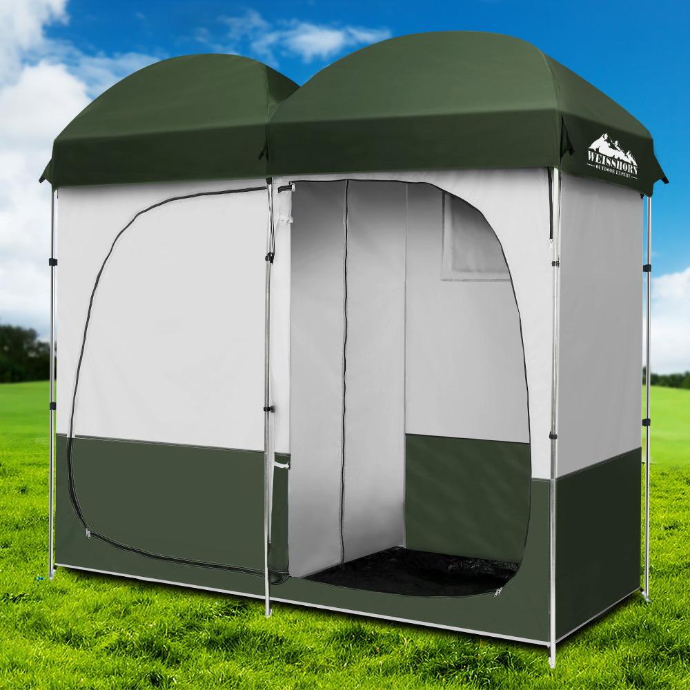 Weisshorn Double Shower/Changing Room/Toilet Tent