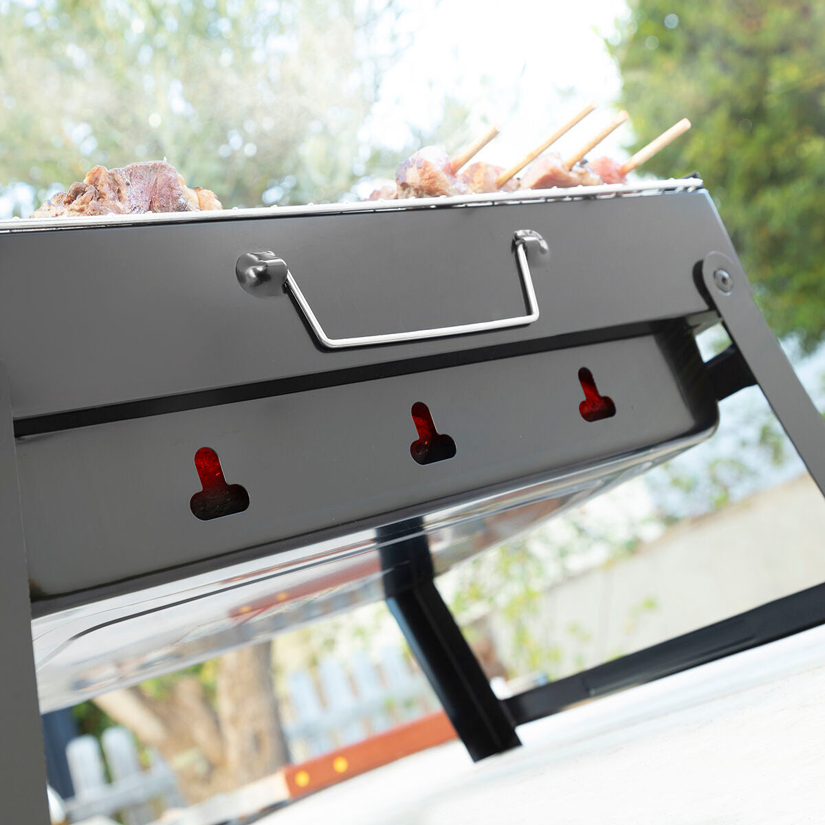 Folding Portable Charcoal Barbecue