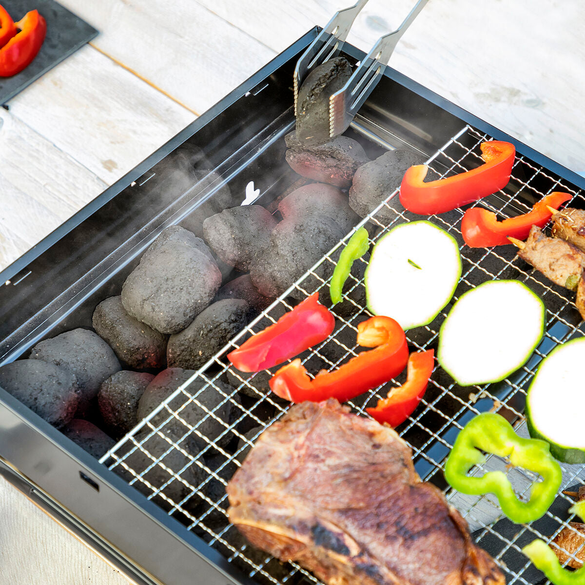 Folding Portable Charcoal Barbecue