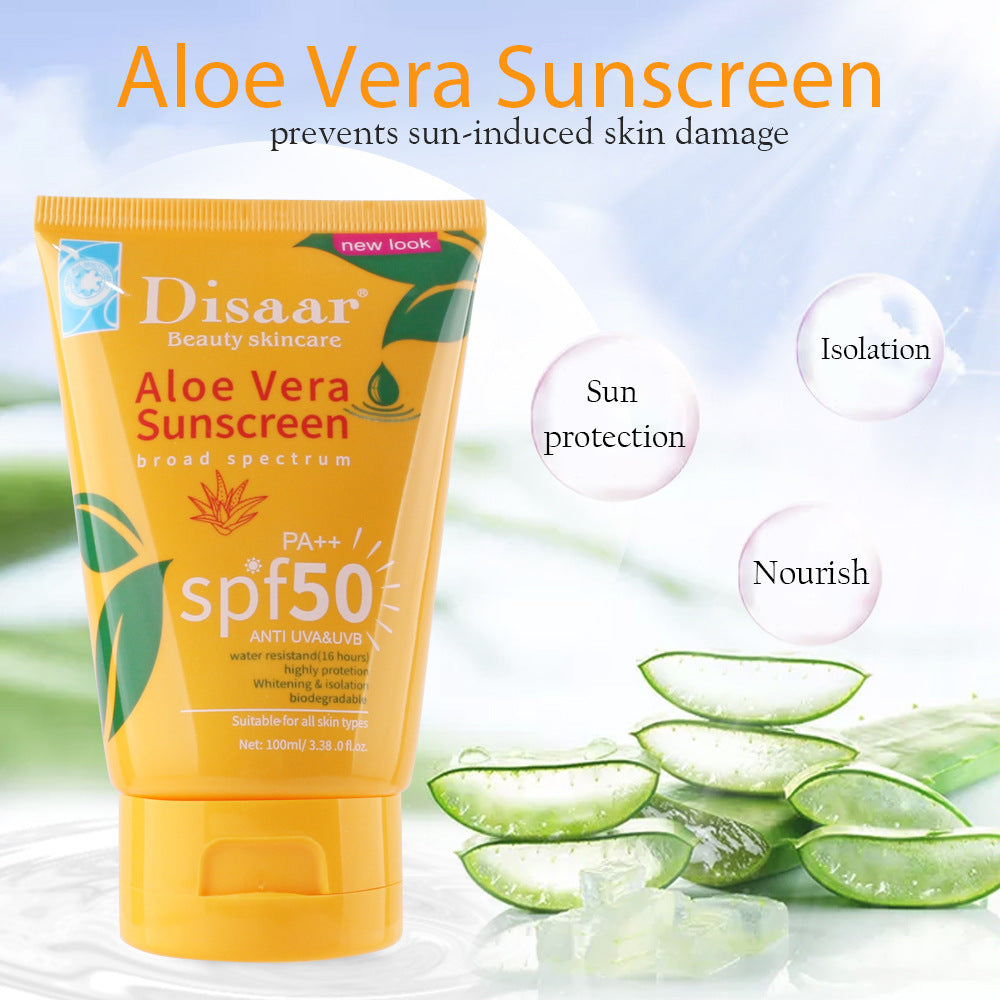 SPF 50 Disaar Collagen Sunscreen, Moisturizing UV Protection