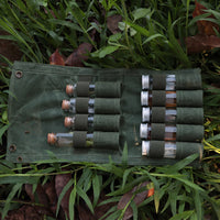 Thumbnail for Portable Camping Spice Jar Set Holder--Waterproof Waxed Canvas Pouch