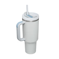 Thumbnail for Ochapa 40 Oz Tumbler With Handle, Straw, Insulated, Stainless Steel Spill Proof Mug