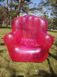 Thumbnail for PVC Transparent Inflatable Home Single Sofa