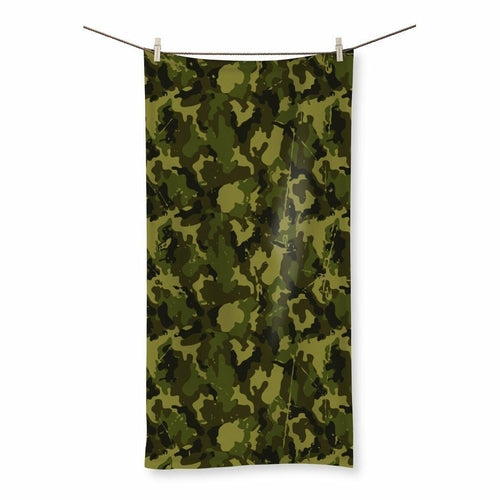 Camouflage Beach Towel