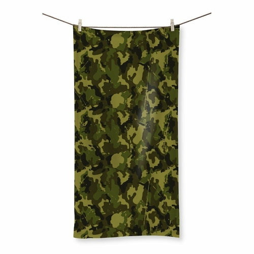 Camouflage Beach Towel