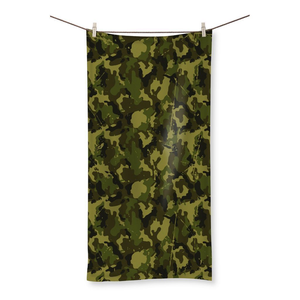 Camouflage Beach Towel