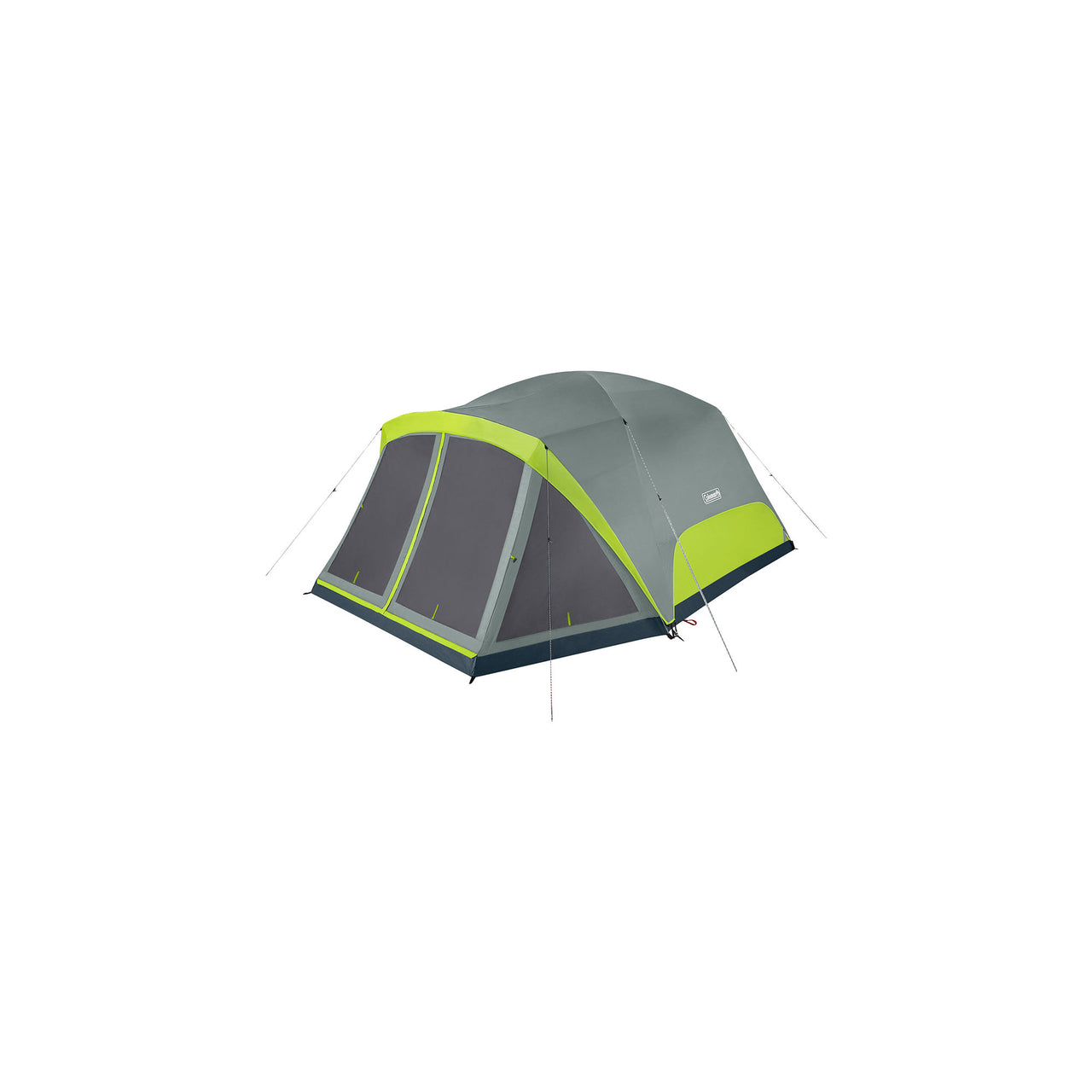 Coleman Skydome™ 8-Person Camping Tent with Screen Room | Rock Grey | 12 x 13.5 ft