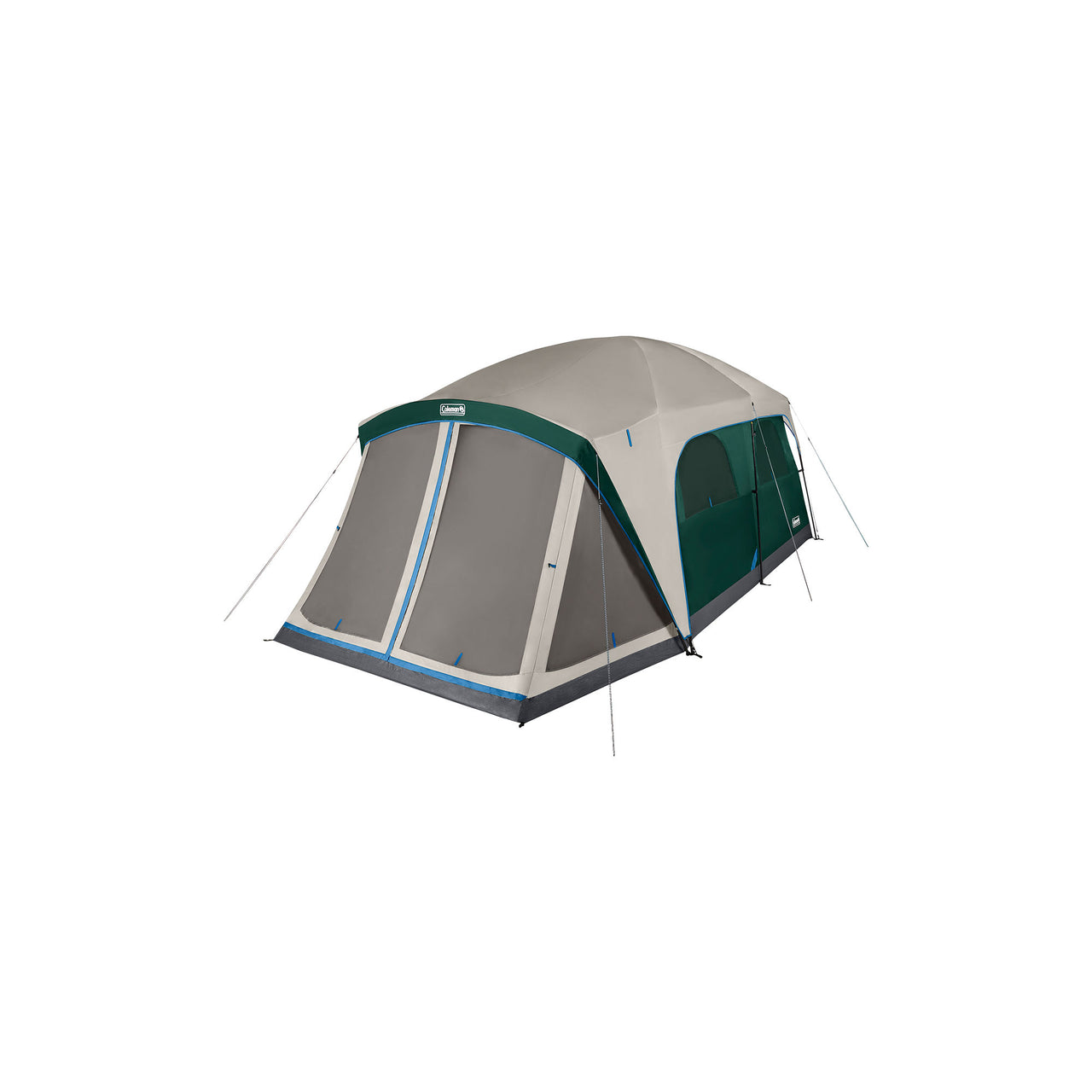 Coleman Skylodge™ 12-Person Camping Tent With Screen Room | Evergreen | 19 x 10 ft