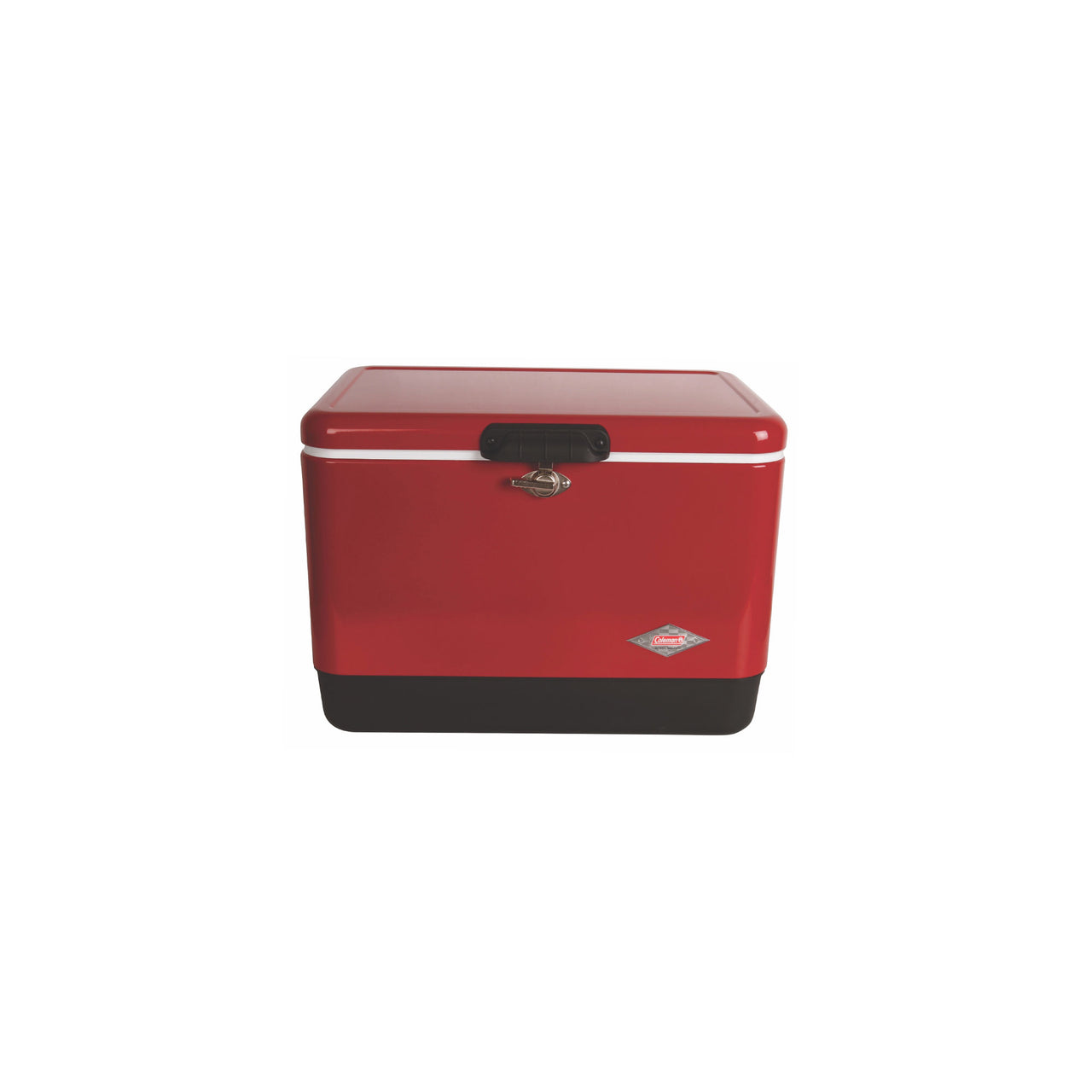 Coleman Vintage 54-Quart Steel Belted® Cooler | Red | Supports Up To 250 lbs