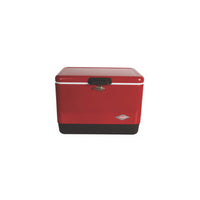 Thumbnail for Coleman Vintage 54-Quart Steel Belted® Cooler | Red | Supports Up To 250 lbs