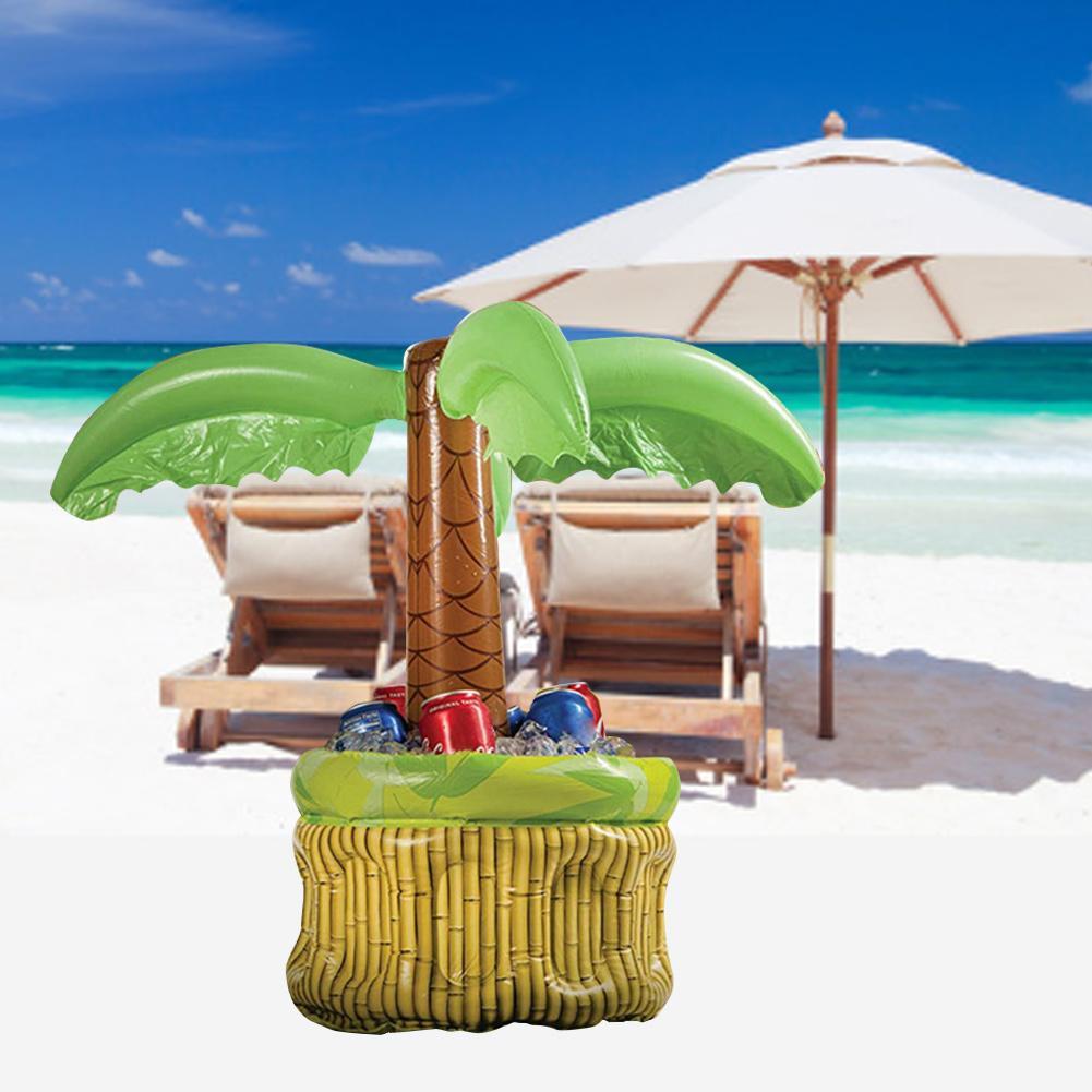 Summer Inflatable Palm Tree Ice Bucket