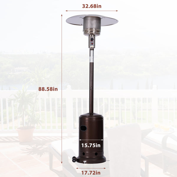 Portable Gas Heater With Auto Shut Off System