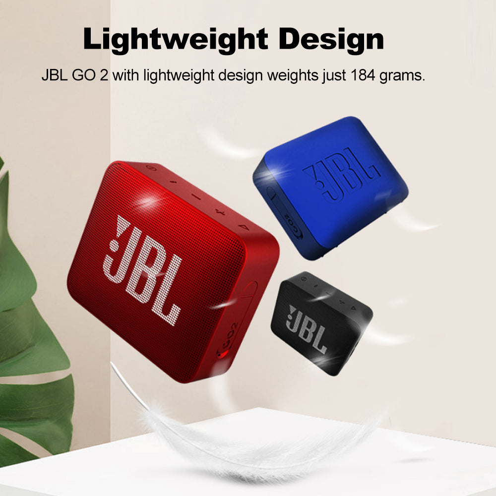 JBL GO2 Bluetooth Speaker IPX7 Waterproof