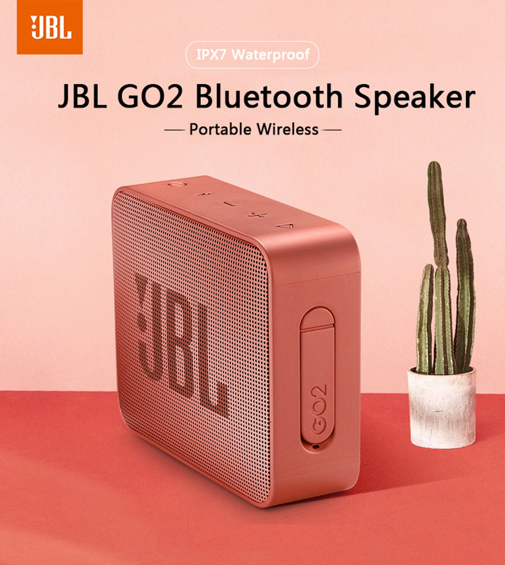 JBL GO2 Bluetooth Speaker IPX7 Waterproof