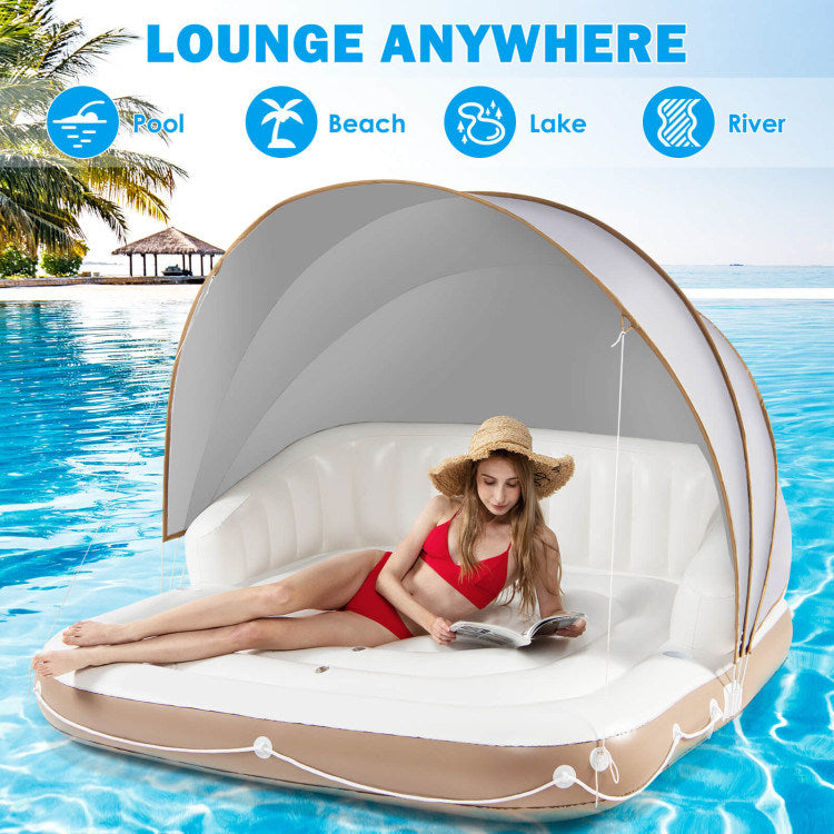 Inflatable Pool Float Lounge Raft