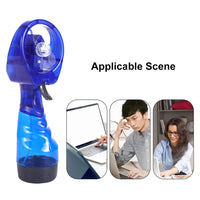 Thumbnail for Mini Handheld Spray Fan Portable Water Spray Mist Fan