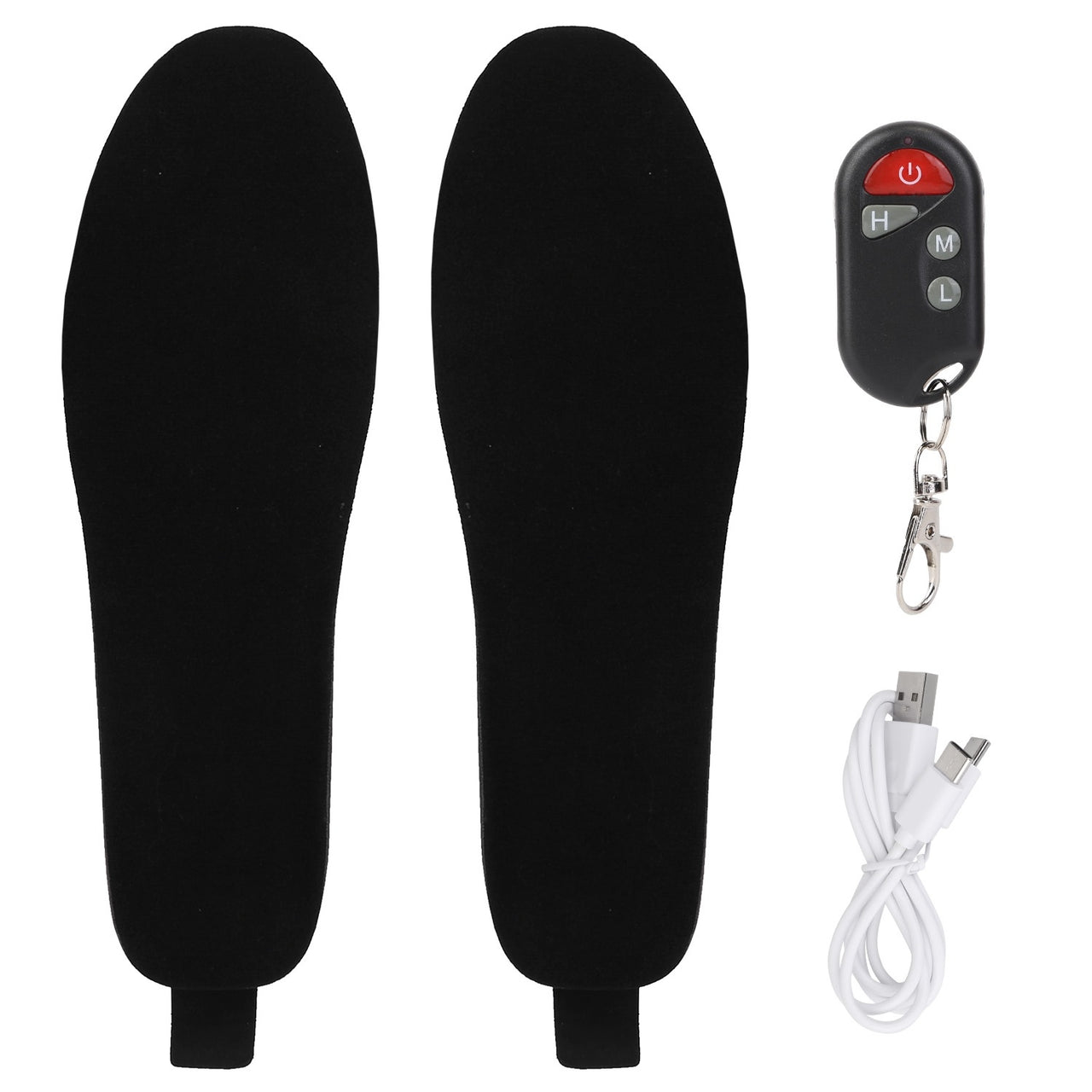 Heated Insoles, Electric Foot Warmer 3000mAh Rechargeable Battery