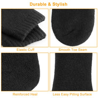 Thumbnail for 3 Pairs Men Warm Wool Socks -Moisture Wicking Socks