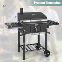 Thumbnail for BBQ Charcoal Grill with Bottom Storage Shelf