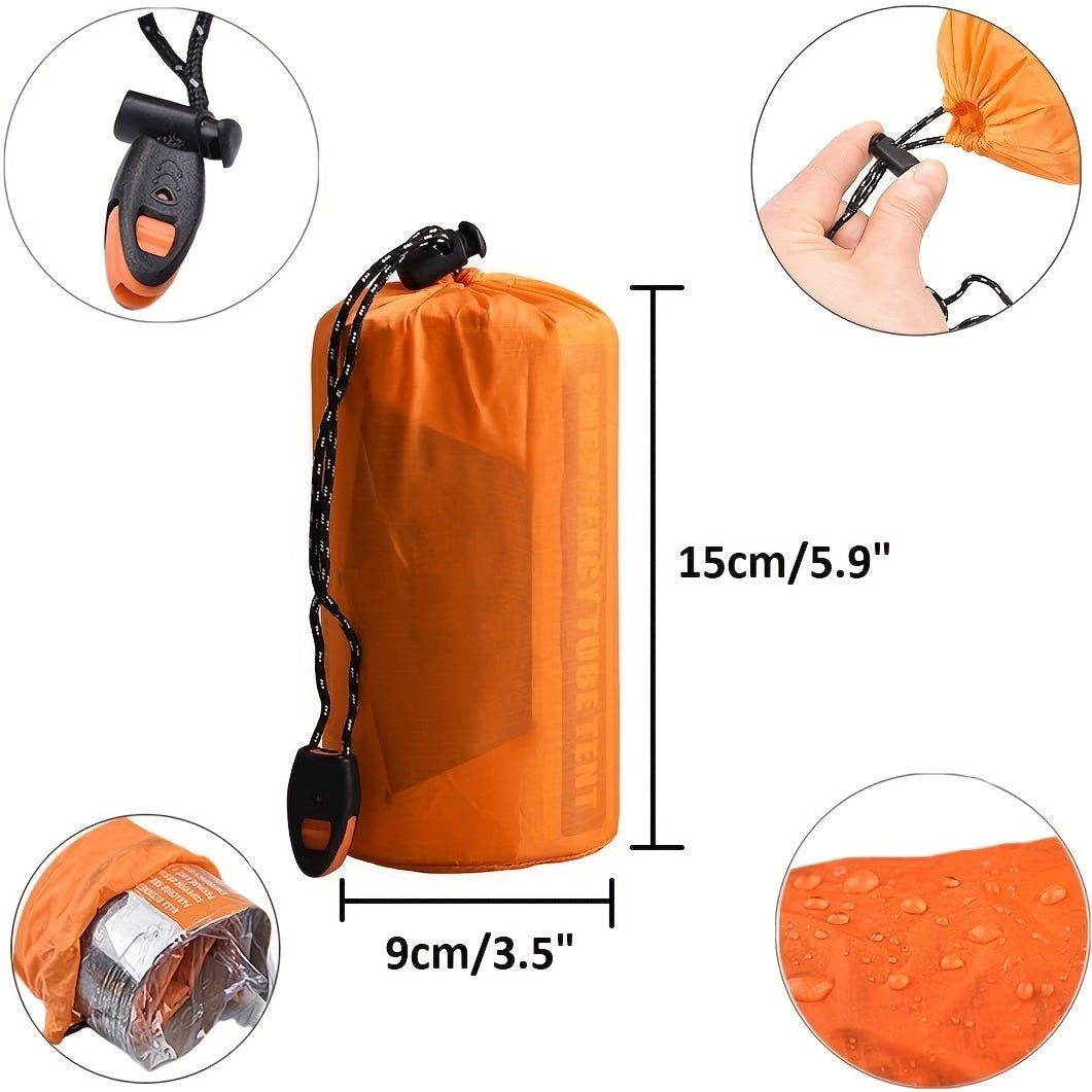 Life Tent Emergency Survival Shelter; 2 Person Emergency Tent