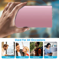 Thumbnail for 20000mAh Power Bank Ultra-thin External Battery Pack Phone Charger