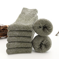 Thumbnail for 5 Pairs Thick Wool Socks, Men