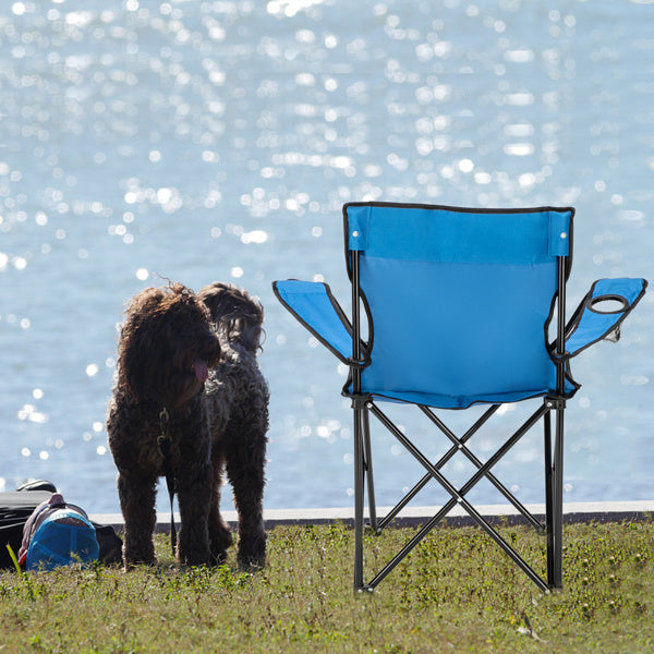 Small Camp Chair 80x50x50 Blue