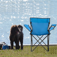 Thumbnail for Small Camp Chair 80x50x50 Blue