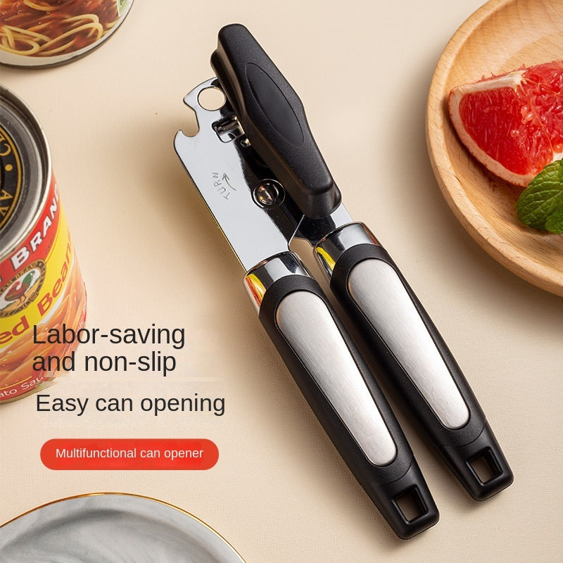 Multifunctional Stainless Steel Can Opener and Bottle Opener