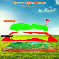 Thumbnail for Golf Game Chipping Mat, 20Pcs, Sticky Golf Balls