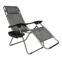 Thumbnail for Infinity Zero Gravity Chair 2 Pack, Outdoor Lounge Patio Chairs with Pillow and Utility Tray