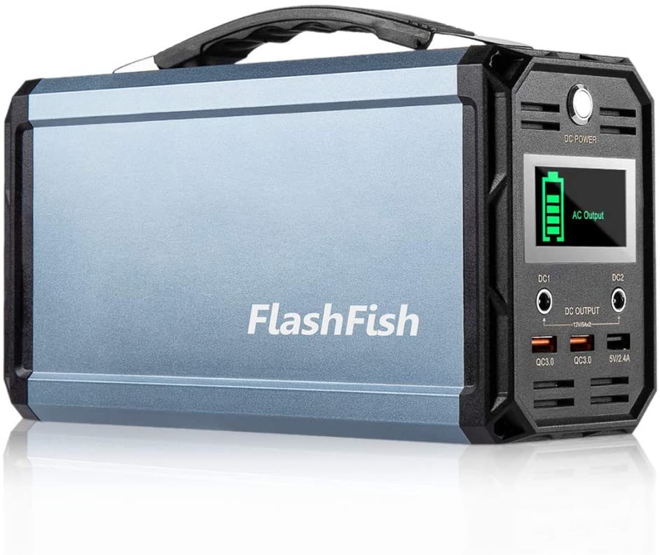 300W, 60000mAh FlashFish Portable Power Station