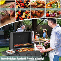 Thumbnail for BBQ Charcoal Grill with Bottom Storage Shelf