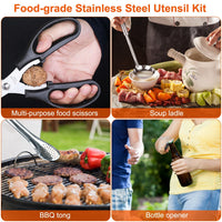 Thumbnail for 19 Pcs Camping Cooking Utensil Kit