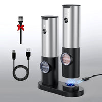 Thumbnail for Electric Salt and Pepper Grinder Rechargeable Charging Base