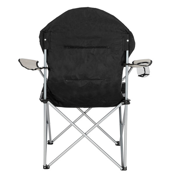 Medium Camping Chair - Black Gray