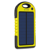 Thumbnail for 10000mAh Portable Fast Charging Power Bank USB Solar Charging with Flashlight For iPhone, Android