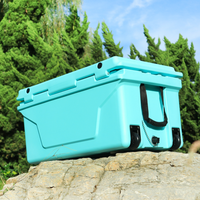 Thumbnail for Blue 65 QT Popular Camping Cooler