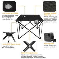 Thumbnail for 1Pc Foldable Camping Table Portable Picnic Table Lightweight