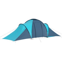 Thumbnail for Camping Tent 6 Persons Blue and Light Blue