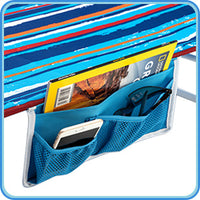 Thumbnail for Beach Lounge Chair, 180-degree & Lay Flat, Portable With Padded Comfy Pillow