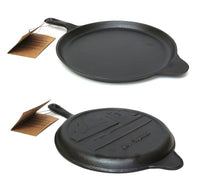 Thumbnail for Old Mountain Cast Iron Preseasoned Round Griddle 10.5''