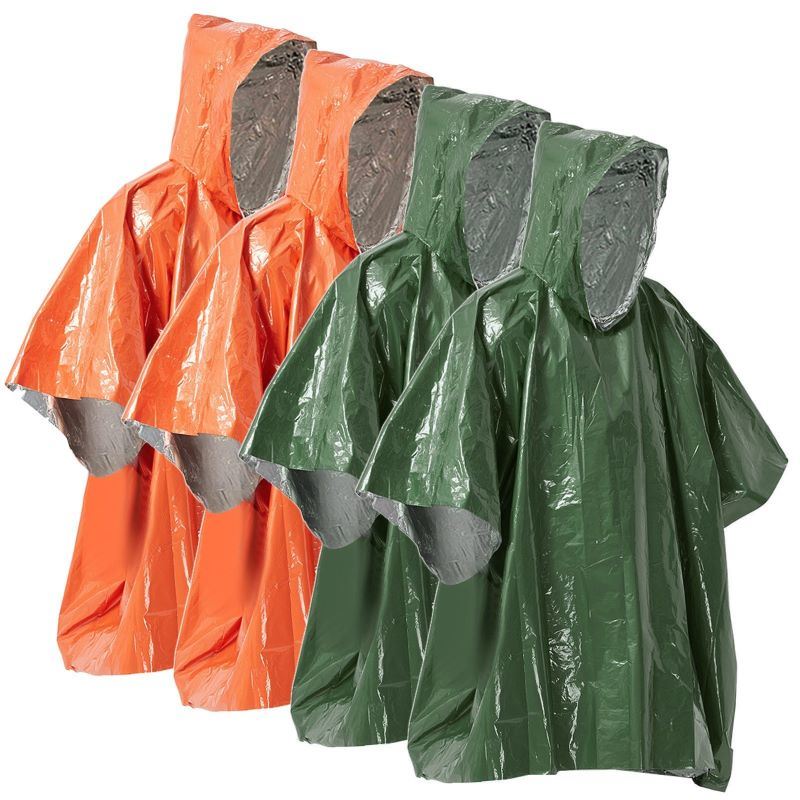 Emergency Rain Poncho Weather Proof