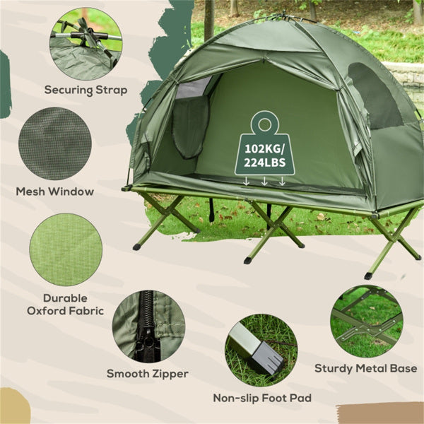 Foldable Camping Tent/Cot Combination