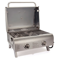 Thumbnail for Chefs Style Stainless Tabletop Gas Grill