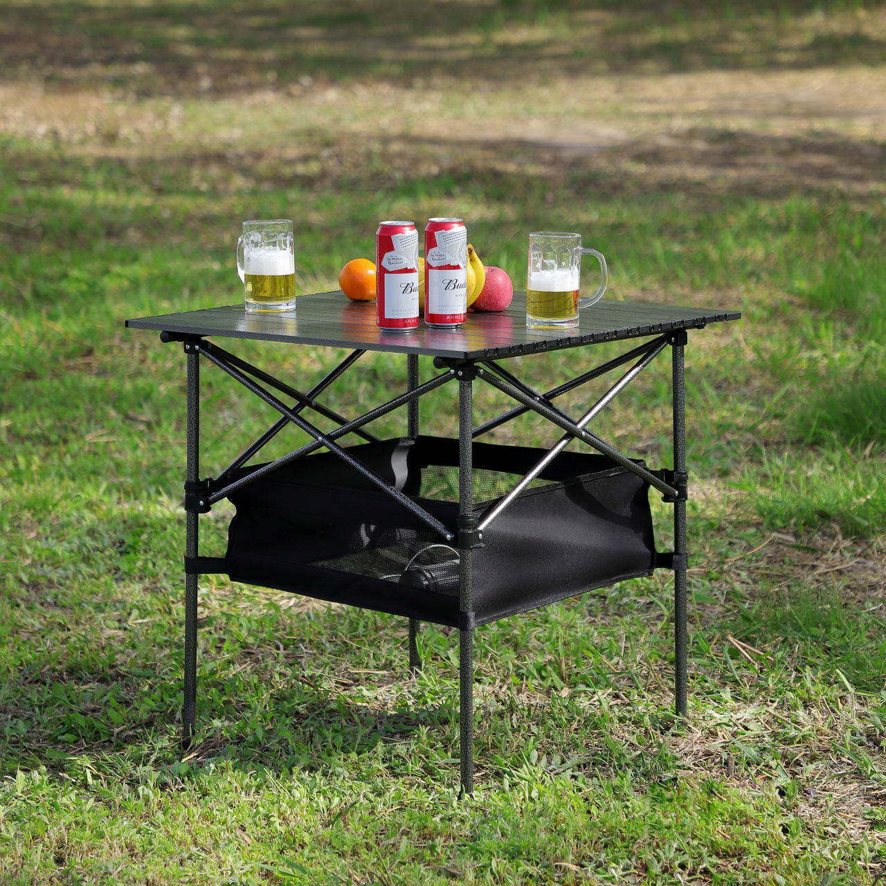 1-piece Folding Table with Carrying Bag