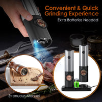 Thumbnail for Electric Salt and Pepper Grinder Rechargeable Charging Base